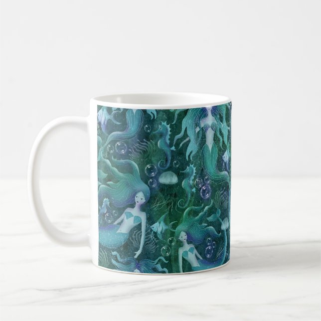 Meeresleben Kaffeetasse (Links)