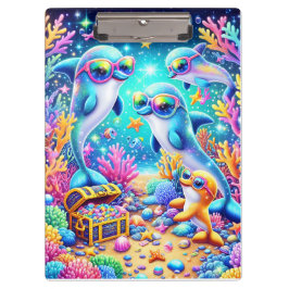 Meeresleben Klemmbrett