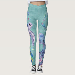 Meeresleben Leggings