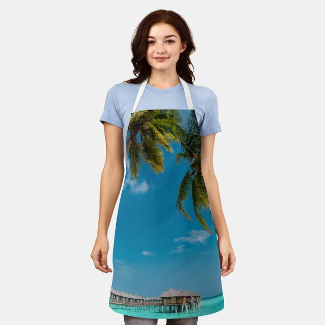 Meeresleben Schürze (Getragen)