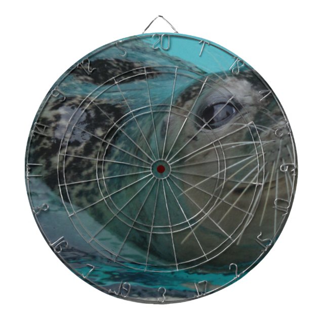 Meeresleben, süßes Siegel Dartscheibe (vorne)