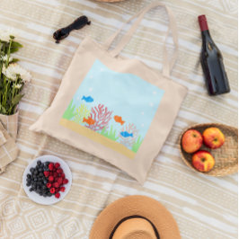 Meeresleben Tragetasche