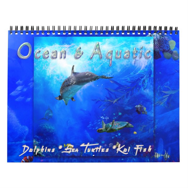MEERESLEBEN UND AQUATIK KALENDER (Titelbild)