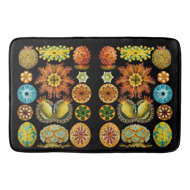 Meereslebewesen drucken badematte (Vorderseite)