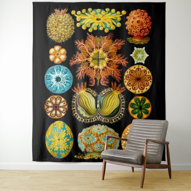 Meereslebewesen drucken wandteppich (Beispiel)