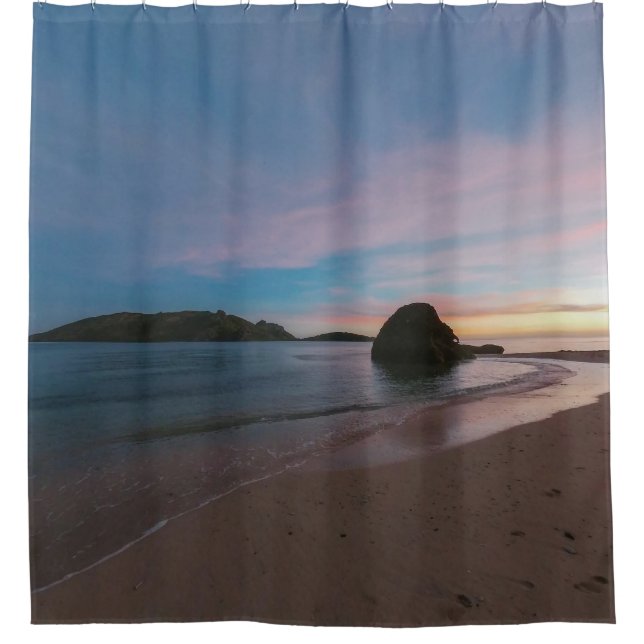 Meereslebewesen Duschvorhang (Vorderseite)