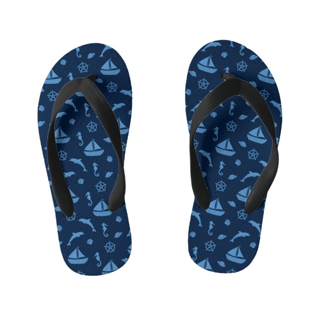 Meereslebewesen Kinderbadesandalen (Fußbett)