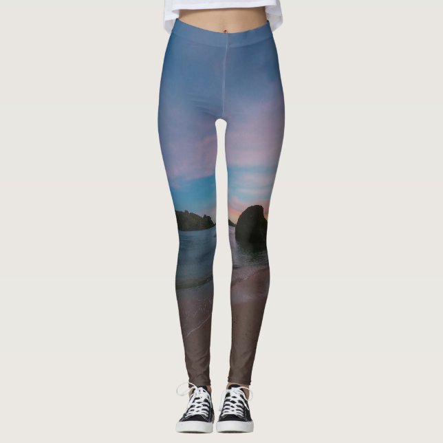 Meereslebewesen Leggings (Vorderseite)