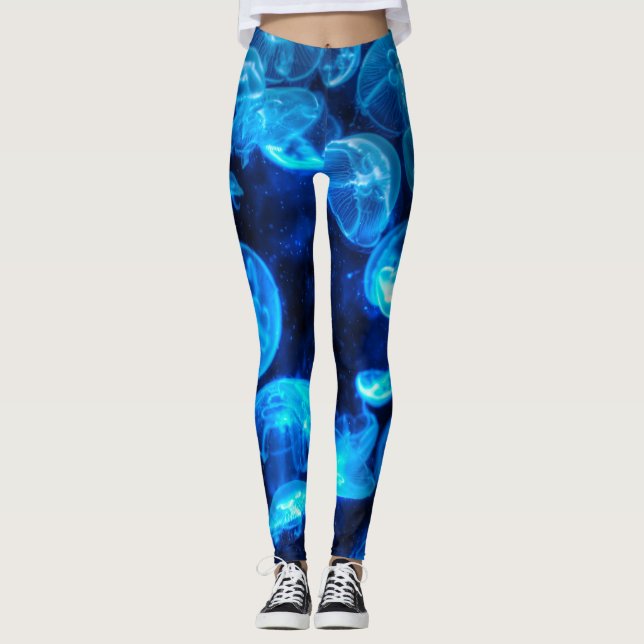 Meereslebewesen Leggings (Vorderseite)