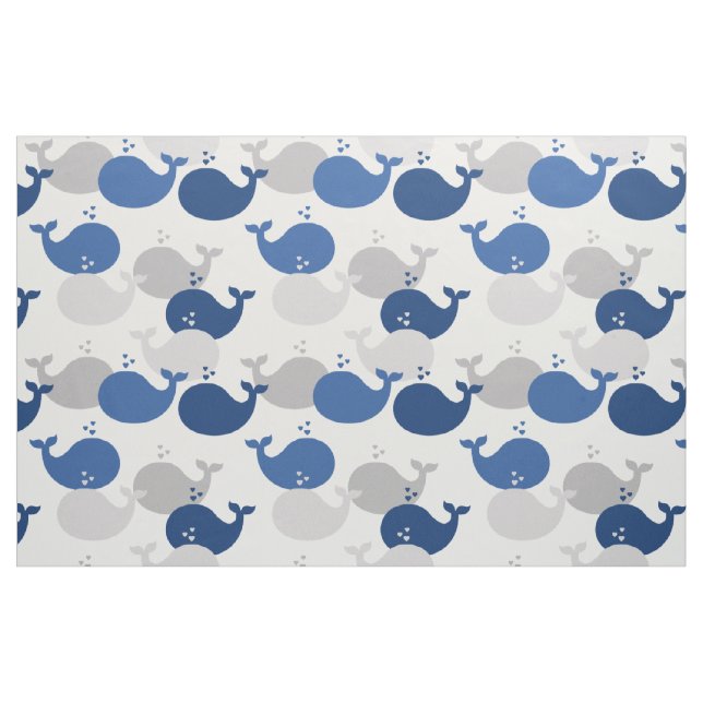 Meereslebewesen Stoff (Fat Quarter (45,7 x 55,9 cm))