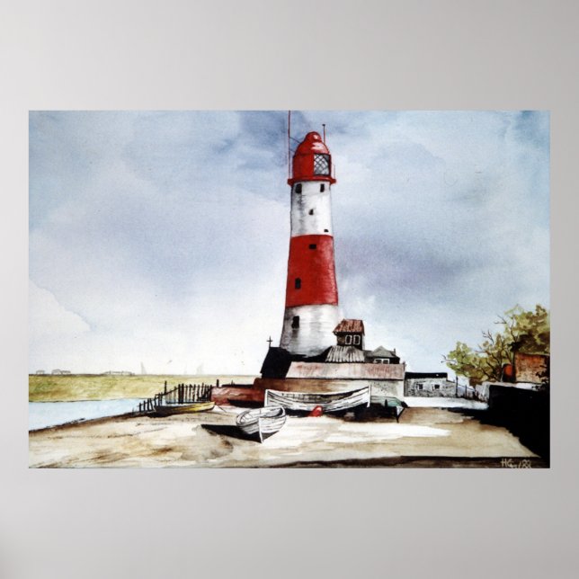 Meereslicht Poster (Vorne)