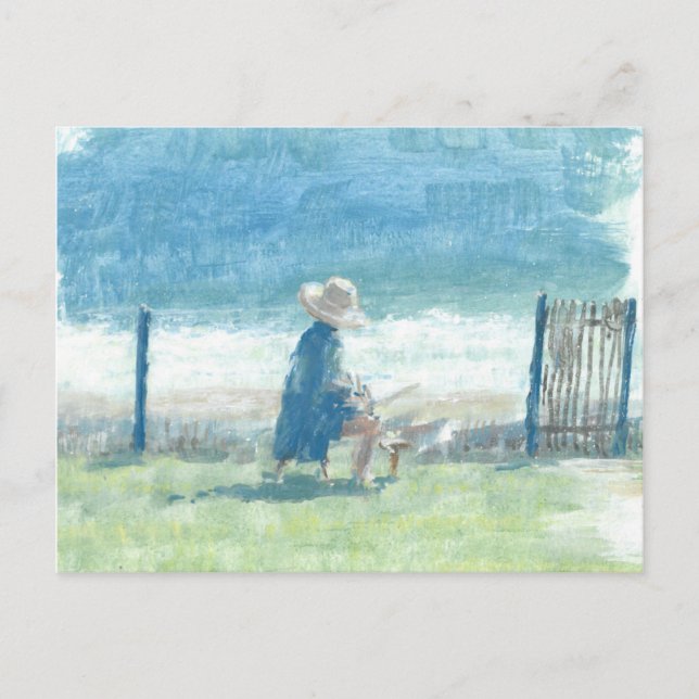 Meeresmalerei Postkarte (Vorderseite)