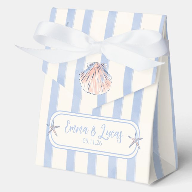 Meeresmuschel Geschenkschachtel (Vorderseite)