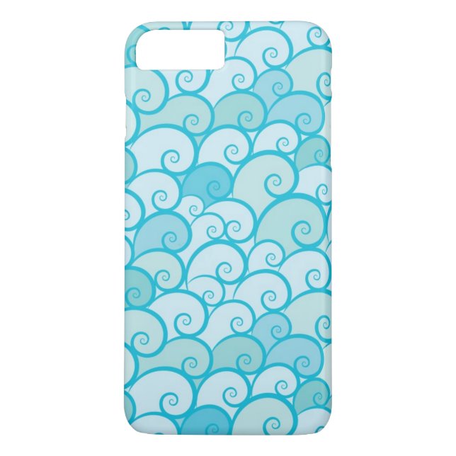 Meeresmuster Case-Mate iPhone Hülle (Rückseite)