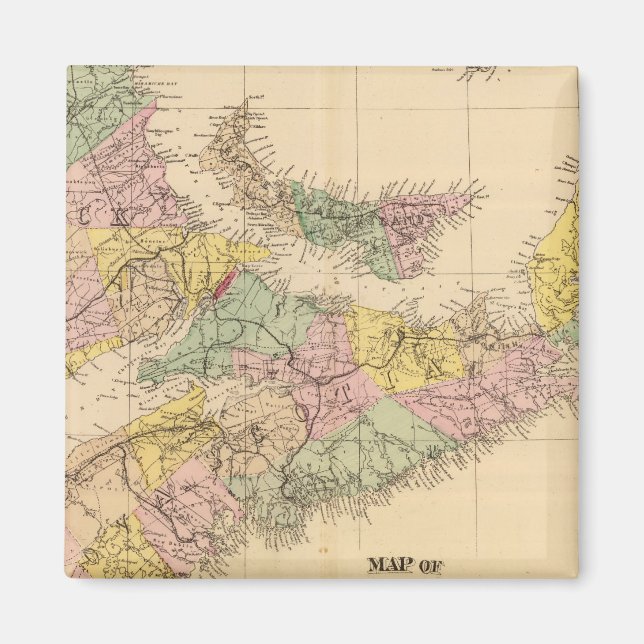 Meeresprovinzen Magnet (Vorne)