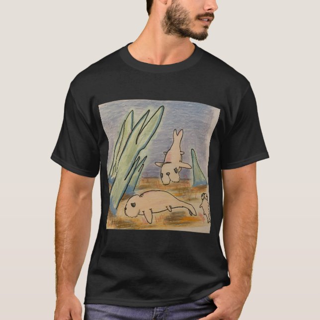 Meerespugs T-Shirt (Vorderseite)