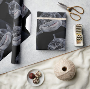 Meeresräuber Gemälde von Alfred Fox Geschenkpapier