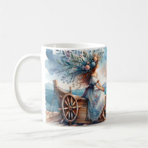 Meeresrauschen bei Sonnenuntergang Kaffeetasse