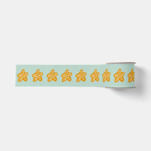 Meeresschaum Grün Prinzessin Goldene Blumen Geburt Ripsband
