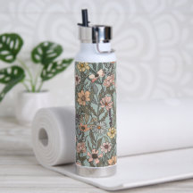 Meeresschaum Rosa Gelbe Retro-Wildblume