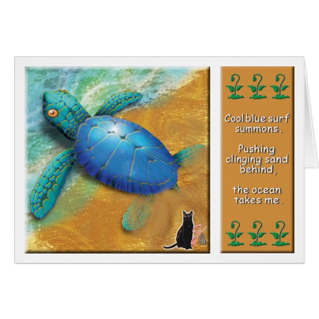 Meeresschildkröte (Vorderseite (Horizontal))