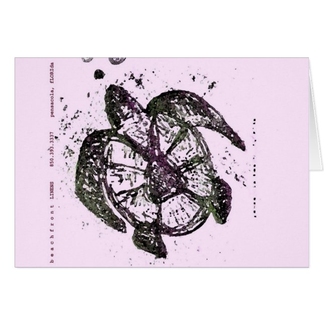 Meeresschildkröte 4 (Vorderseite (Horizontal))