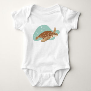 Meeresschildkröte Baby Strampler