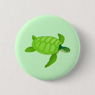 Meeresschildkröte Button