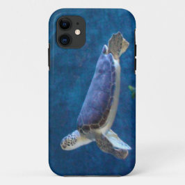 Meeresschildkröte, die aus dem Fall Fla Cell geret Case-Mate iPhone Hülle