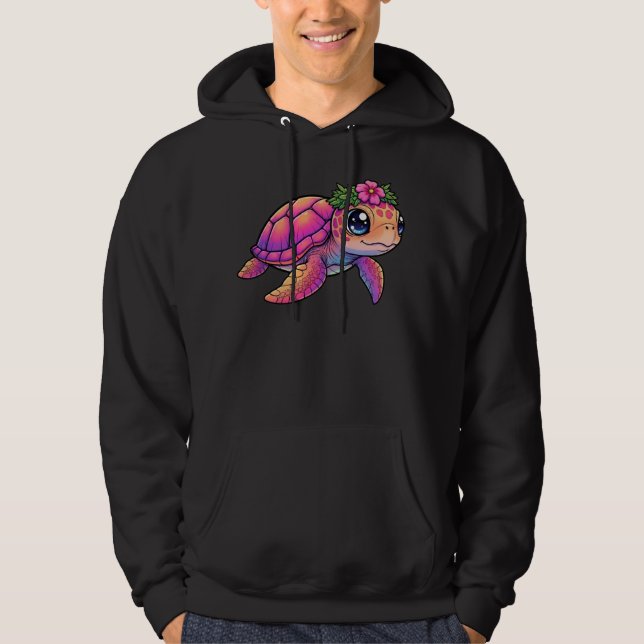 Meeresschildkröte Erwachsener Pullover (Vorderseite)