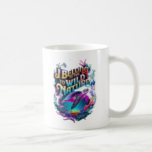 Meeresschildkröte I gehört zur Natur Kaffeetasse