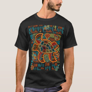 Meeresschildkröte inspiriert von Mola-Kunstwerken T-Shirt