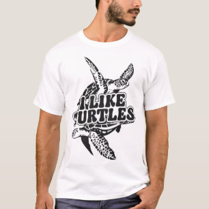 Meeresschildkröte Landschildkröte Ich mag Schildkr T-Shirt