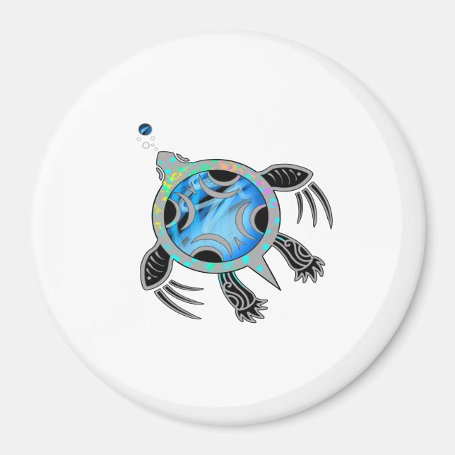 Meeresschildkröte Magnet (Vorne)