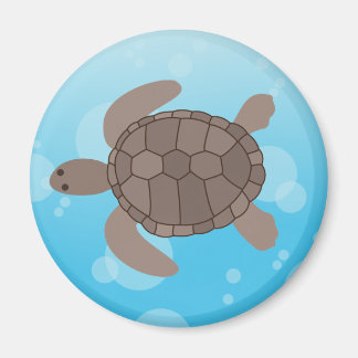 Meeresschildkröte Magnet