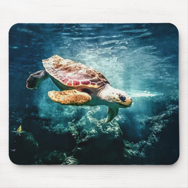 Meeresschildkröte  mousepad (Vorne)