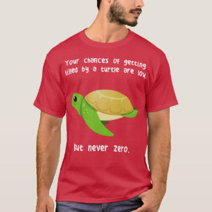 Meeresschildkröte nie Null T-Shirt