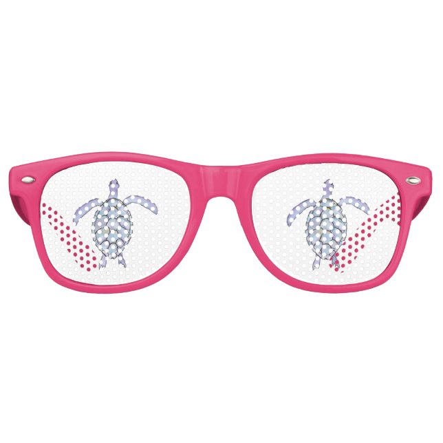 Meeresschildkröte Partybrille (Vorderseite)