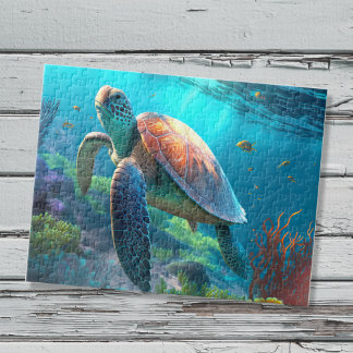 Meeresschildkröte Puzzle