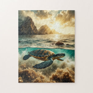Meeresschildkröte Puzzle