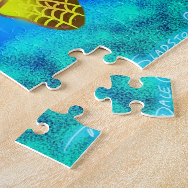 Meeresschildkröte-Puzzlespiel 12a Puzzle (Seite)