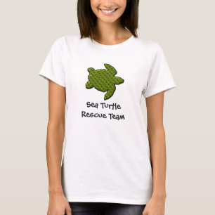 Meeresschildkröte-Rettungsmannschaft T-Shirt