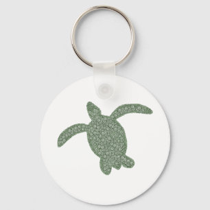 Meeresschildkröte-Schlüsselanhänger Schlüsselanhänger