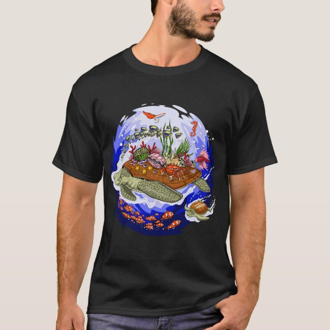 Meeresschildkröte T-Shirt (Vorderseite)