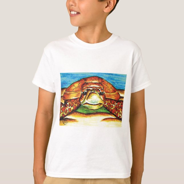 Meeresschildkröte T-Shirt (Vorderseite)
