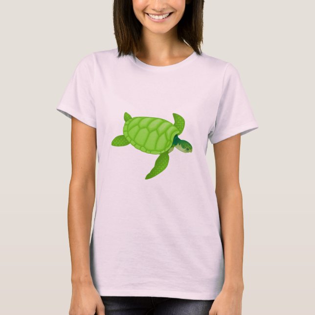 Meeresschildkröte T-Shirt (Vorderseite)