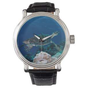 Meeresschildkröte-Uhr Armbanduhr