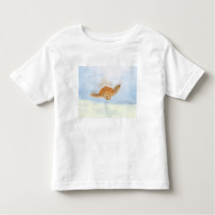 Meeresschildkröte unter Wasser. Kleinkind T-shirt