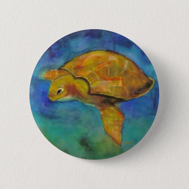 Meeresschildkröte von Paula Atwell Button (Vorderseite)