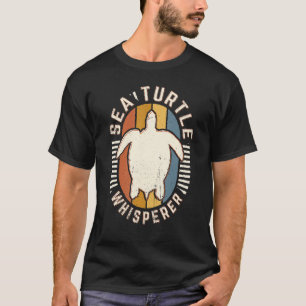 Meeresschildkröten-Flüsterer Vintage Klassiker Ret T-Shirt
